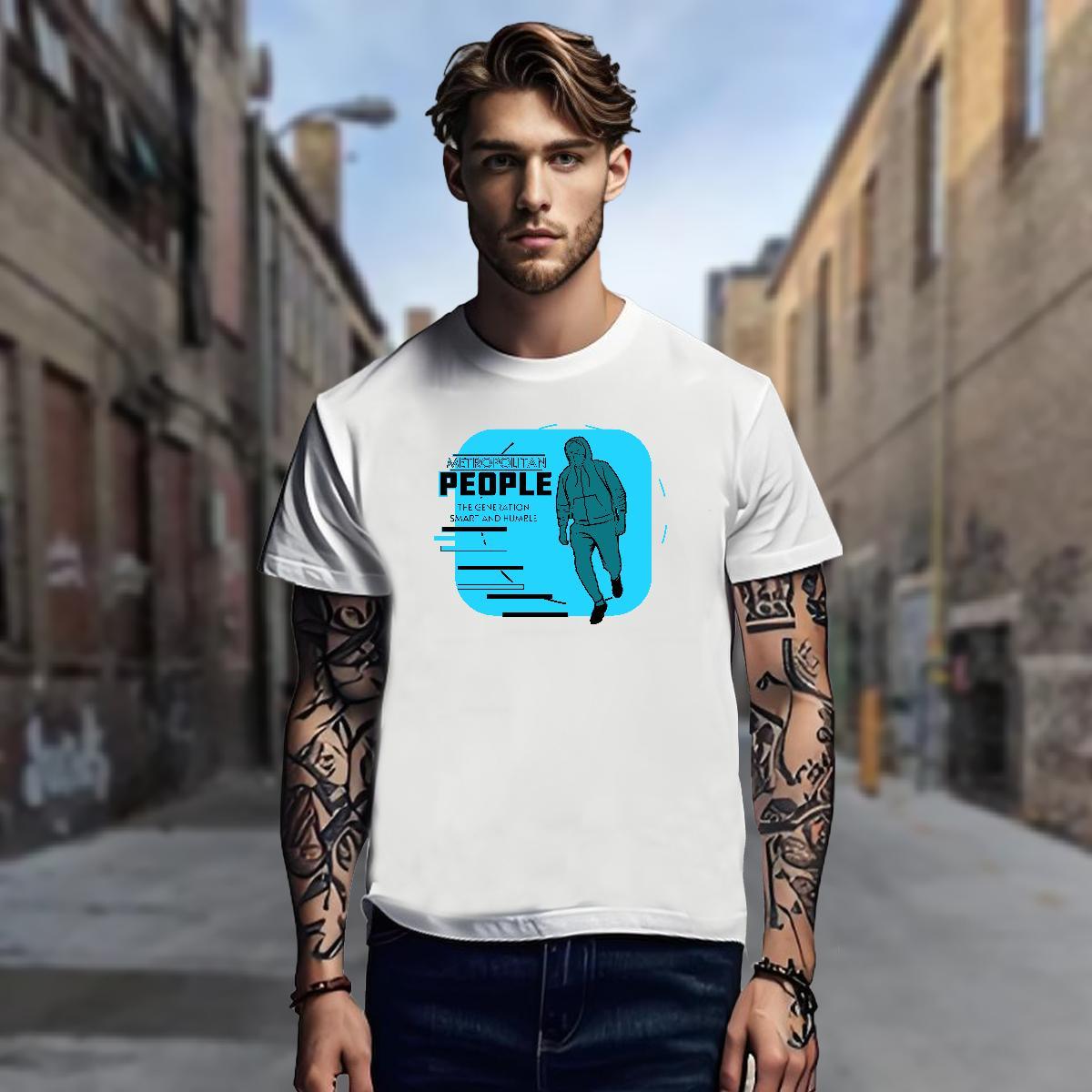 T shirt 230g 100% Cotton painting Sport Breathable Short Sleeve Graphic Mens Tshirts Designer Fashion Free Shipping Tee Shirt