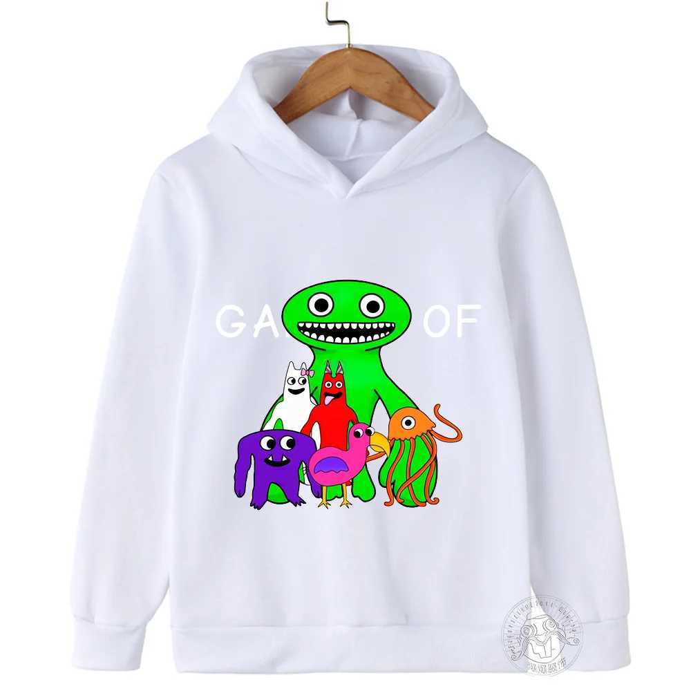 2023 New GARTEN OF BANBAN Hoodie Kids Graphic Sweatshirts Baby Girls Casual Long Sleeve Coats Boys Clothes Pullovers Baby topsY240814