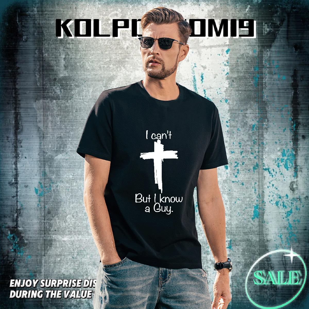 TOP Quality Men Clothes T-Shirt Daily Outfit 230g 100% Cotton DIY Printed Crew Neck letter T shirt Classic Casual Tops