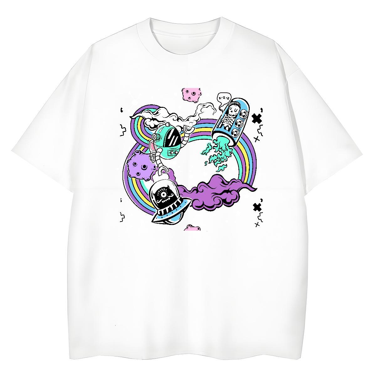 Classic Mens Tshirts Casual 230g 100% Cotton White Plus Size Breathable Short Sleeve ET T Shirts Men Designer Tops Shirt