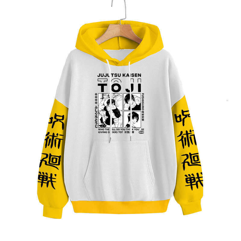 Kaisen Jujutsu Fushiguro Toji Anime Hoodies Haruku Street Hoody Plus Size Hooded Women Men Autumn Winter Sweatshirts
