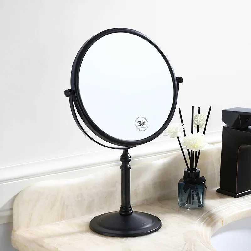 Magnification Makeup Mirror 360 Rotating Professional Desktop Makeup Mirror 8 Double sided Magnifying Mirror Stand W240813