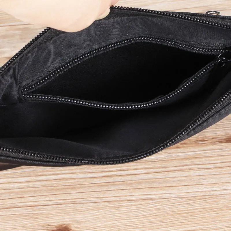 Mens Fashion Handbag Large Capacity Casual Wrist Bag Can Hold Phone Keyholder Bag 240812