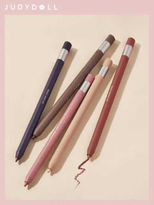 Judydoll Eyeliner Eyeshadow Gel Pencil Waterproof Long-lasting Easy to Wear Smudge-Proof Shimmer Beauty Makeup Eyeliner Pencil Y240813