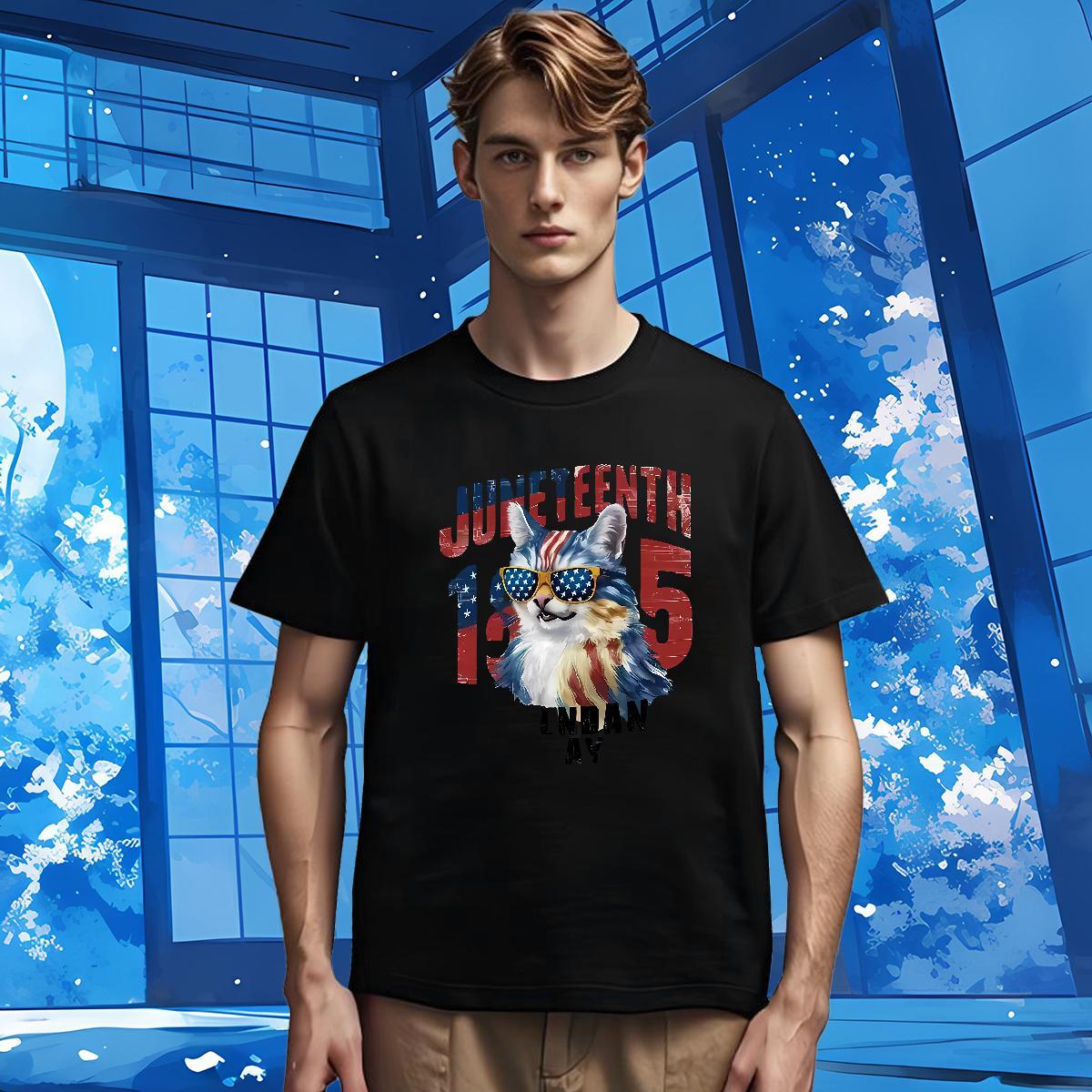Man T Shirts 230g 100% Cotton cool Street Casual Breathable Short Sleeve Cartoon Print Tshirt for Man Woman Customized Free Shipping Polos