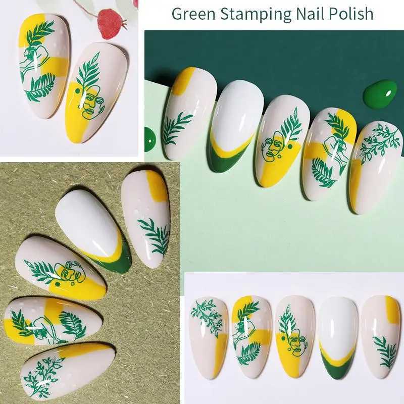 BORN PRETTY 10ml 25 Colors Nail Stamping Polish Nail Art Varnish with Peel Off Nail Latex Black White Colorful Stamp PolishM240814
