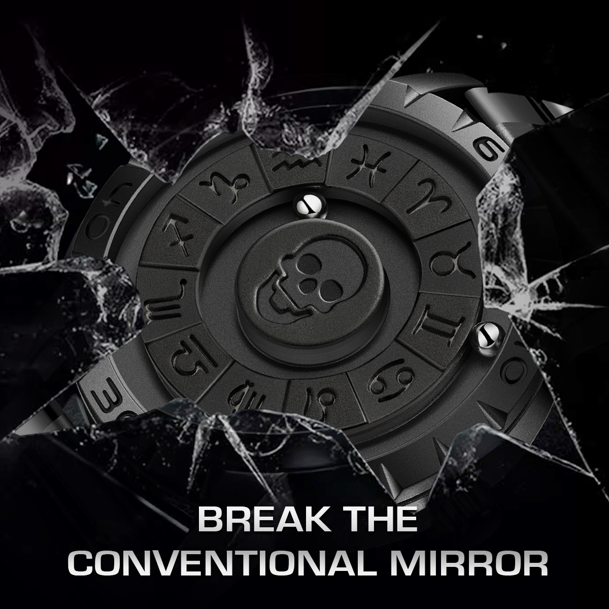 LIGE's new magnetic ball bearing men's precision steel strip watch, creative personalized waterproof sports fashion watch