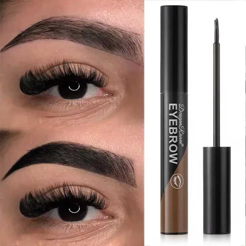 Dyeing Eye Brow Tattoo Tint Peel Off Eyebrow Eyeliner Freckles Dye Cream Waterproof Eyebrow Enhancer Gel Make Up Cosmetic Tool Y240813