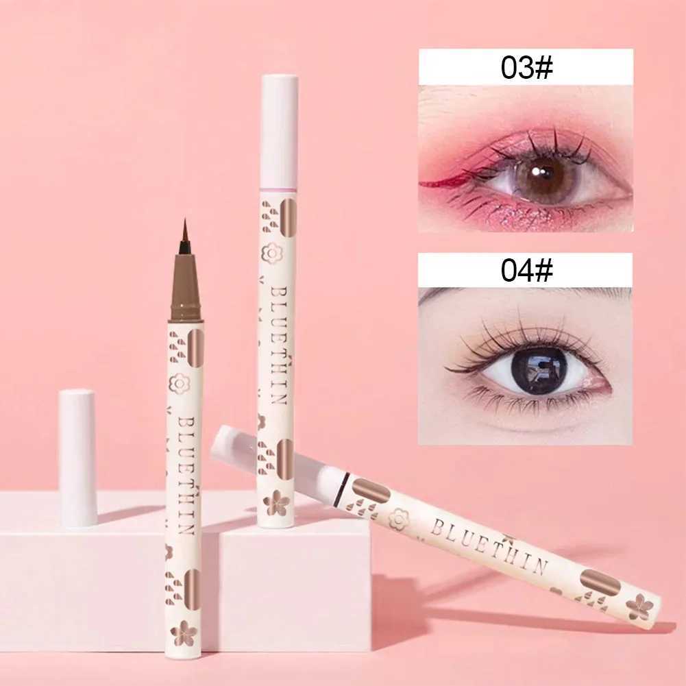 Eyeliner Lying Silkworm Pencil Undercover Draw Down To Non-Smudge Fine Natural Long-lasting Waterproof Eyes Liner Beauty Makeup Y240813