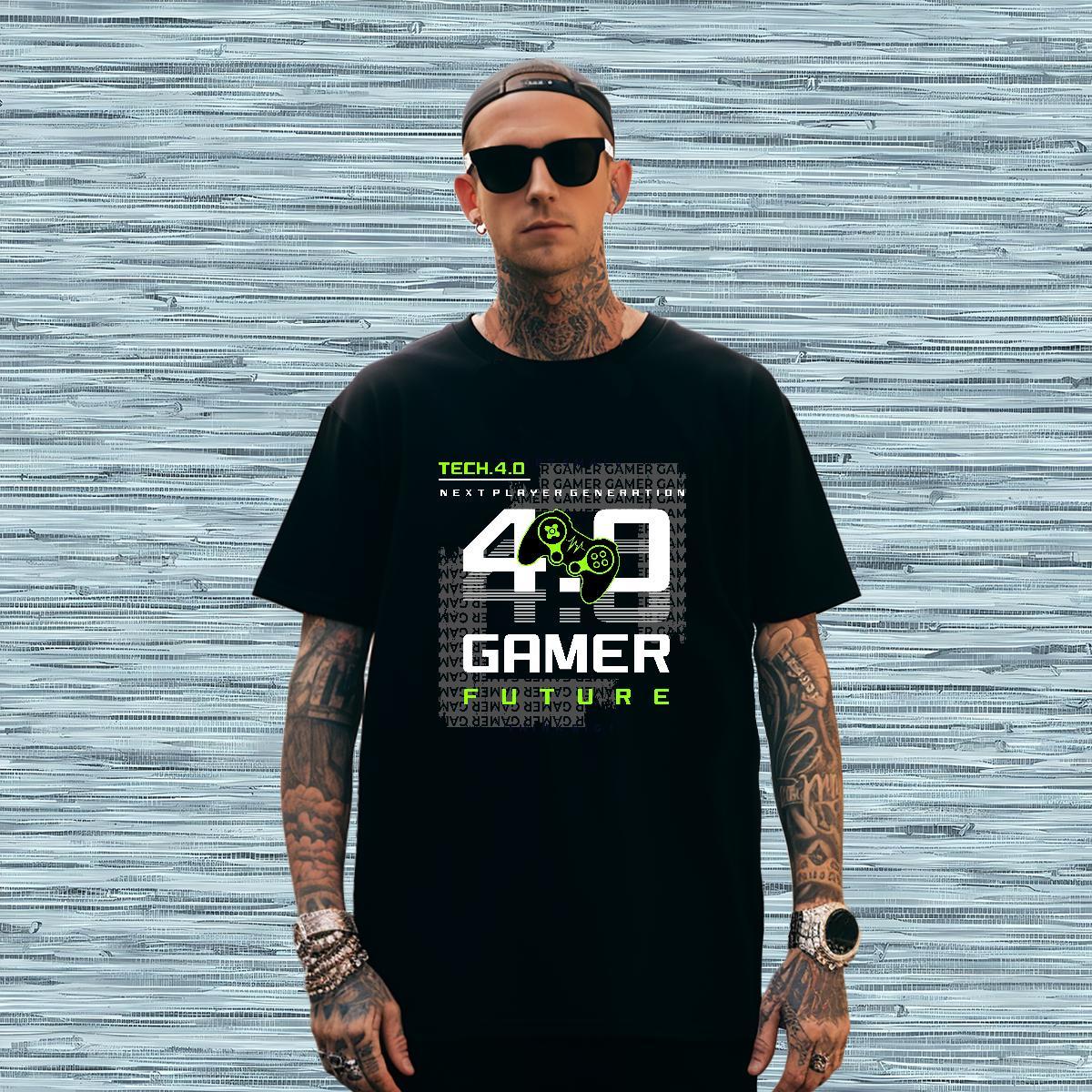 Cool Design letter Man T Shirts Sport Men Tshirts 230g Cotton Classic Casual Breathable Soft Black Oversized Clothes