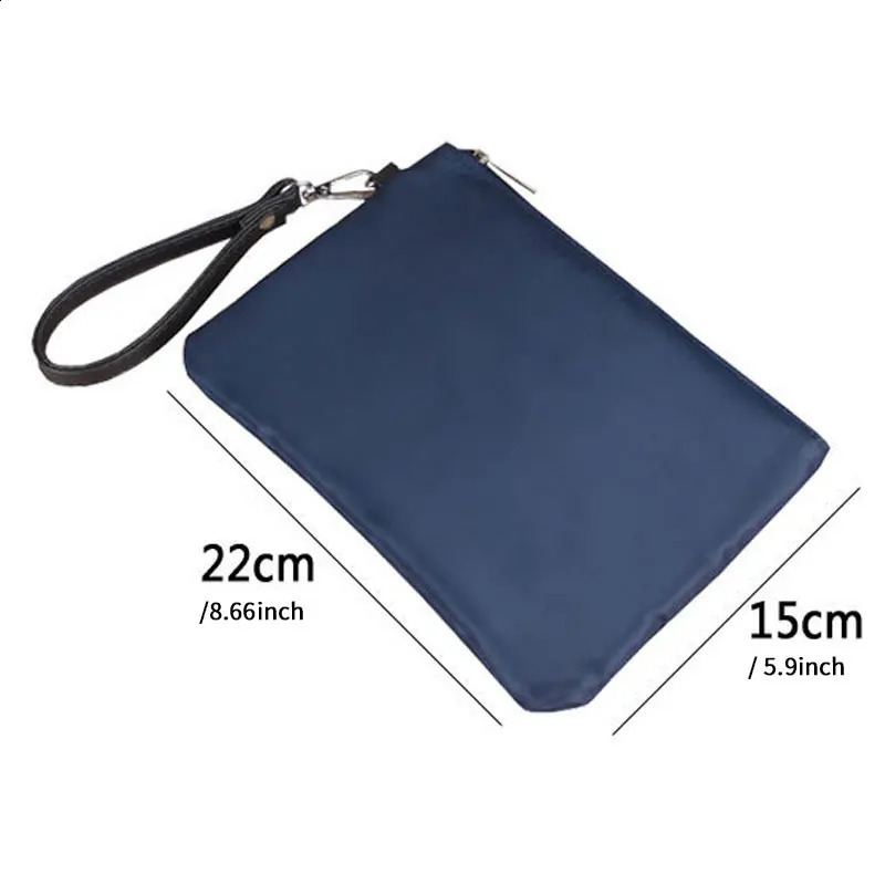 Mens Fashion Handbag Large Capacity Casual Wrist Bag Can Hold Phone Keyholder Bag 240812