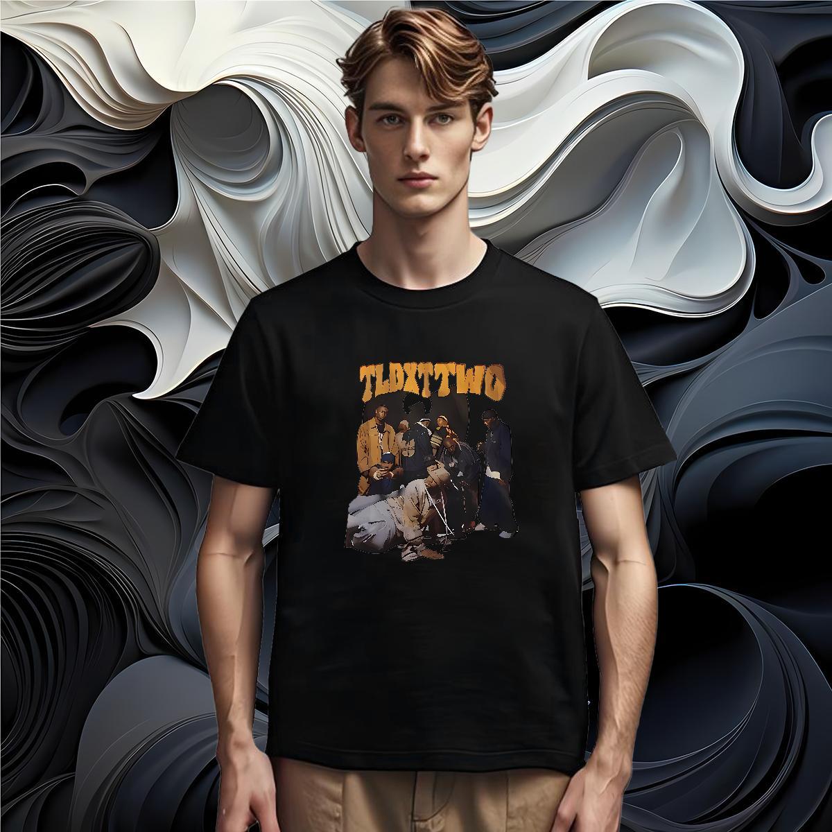Men T Shirts 230g Cotton person Street wear Hip Hop Breathable Cartoon Printing L-4XL Men Tshirts Custom Unisex Tees Shirts
