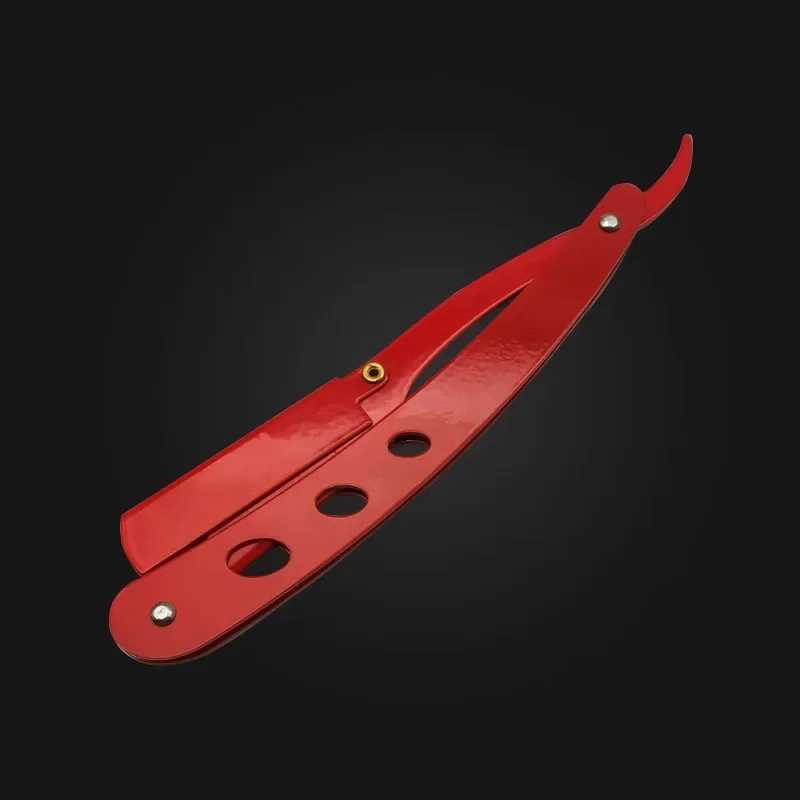 Straight Edge Razor Blades Haircut Beard Eyebrow Shaving Tool Manual Depilation Razor Hairdresser TrimmingM240814