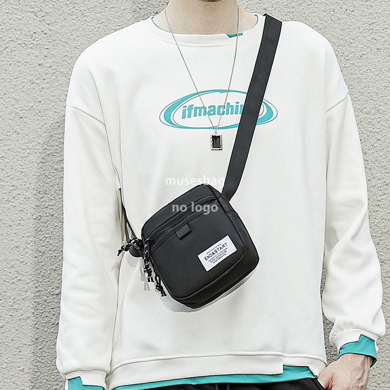 Summer crossbody bag fashion brand boy mobile phone bag lightweight day simple small satchel function single shoulder small backpack leisure