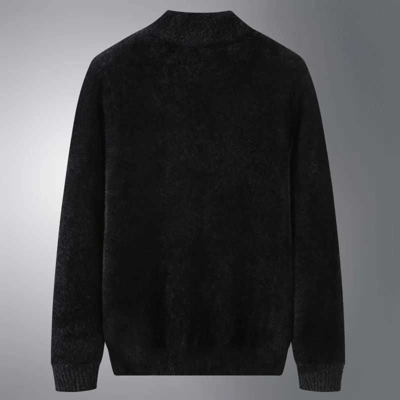 Autumn and spring mens loose sweater plus size sweater 6XL 7XL 8XL 130kgW240729