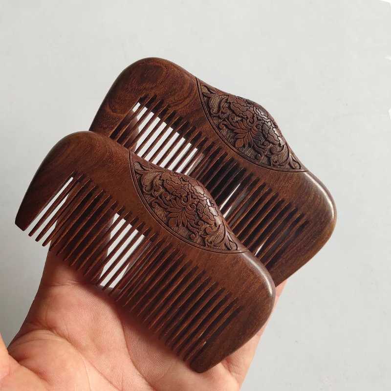 Home>Products>Black Gold Sandalwood>Ultra Narrow Toothed Wood Comb>Non Static Lice Beard Comb>Hair Styg W240813