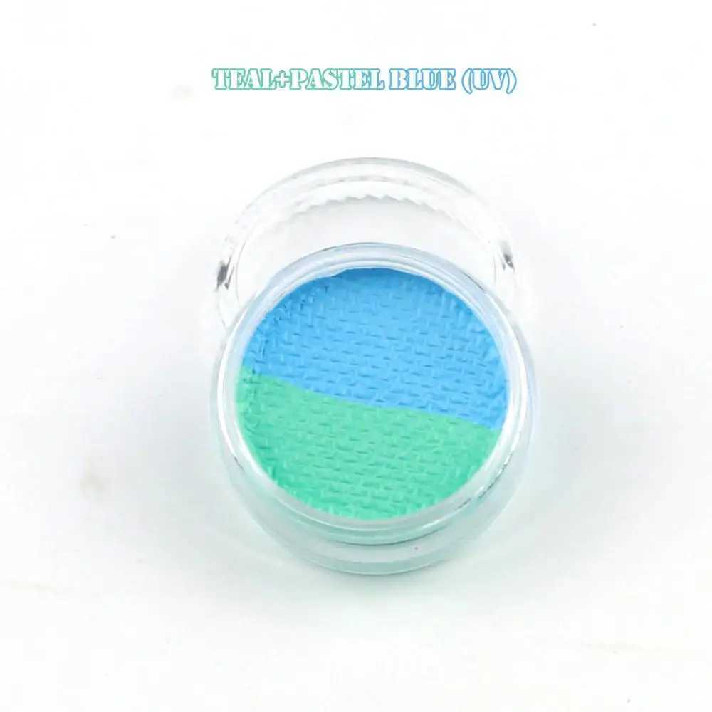 Bowitzki Water Based Split Cake Body Face Paint Makeup Easy Remove GRAPHIC LINER Water Activated Eyeliner Dual Colors Y240813