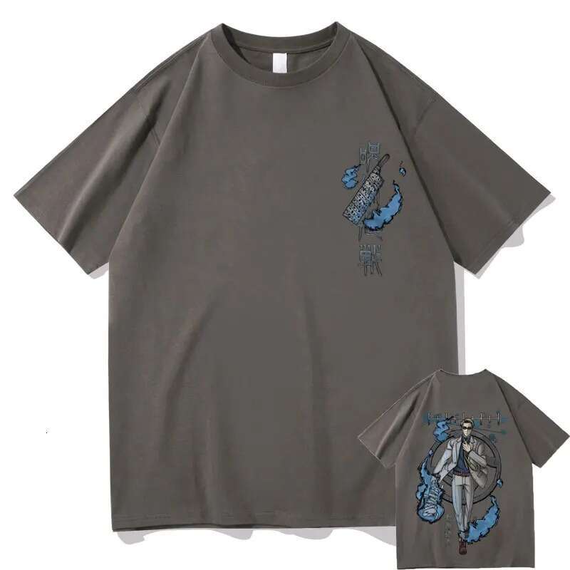 Anime Hot Jujutsu Kaisen Nanami Kento Graphic T Shirt Men Women Four Seasons T-shirts Haruku Manga Unisex Plus Size Tshirt -shirts shirt