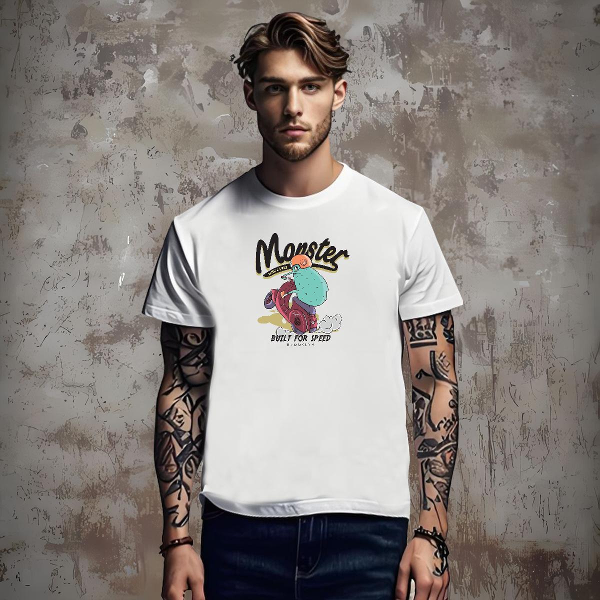 T Shirts Men 100% Cotton 230g plush Daily Wear Short Sleeve Soft Custom Big Size Mens Tshirts New Designer Unisex Top Tees