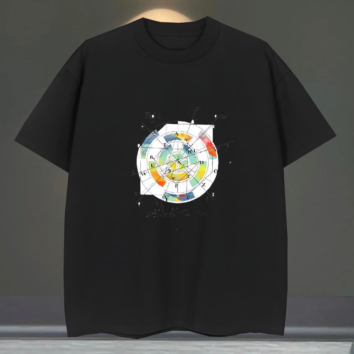 TOP Quality Couples T Shirts Beach 230g 100% Cotton Asian Size Breathable math Men T Shirts Fashion New Tops Shirt