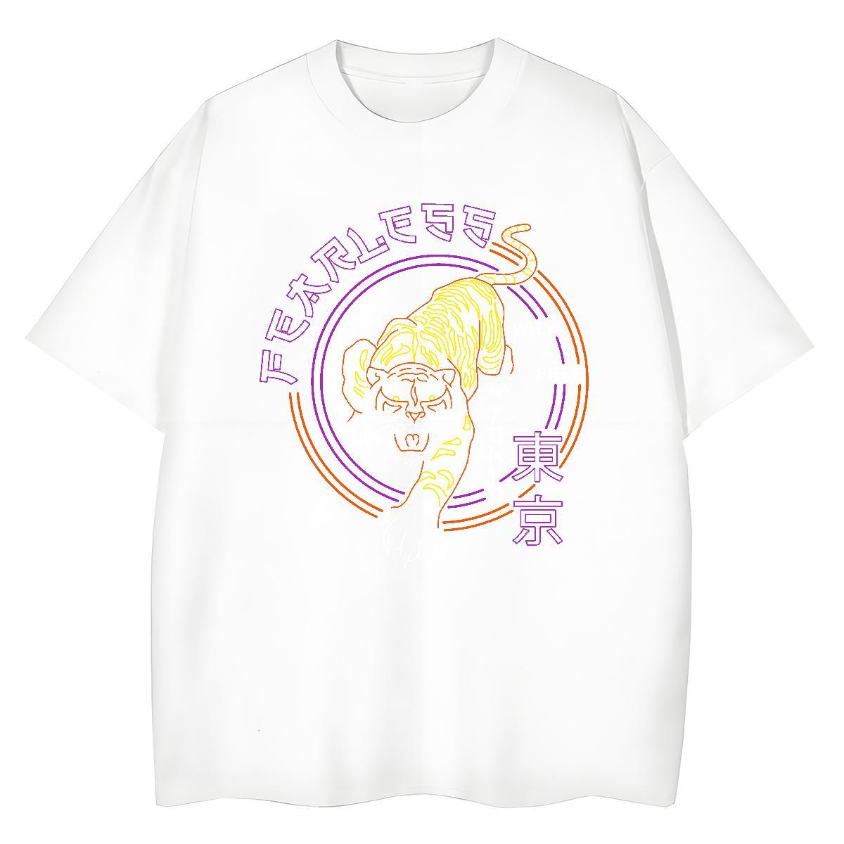 Cool Design T shirt Breathable Short Sleeve Street wear Hip Hop Oversized 4XL 230g Cotton Men Tops Tees Customized Wear