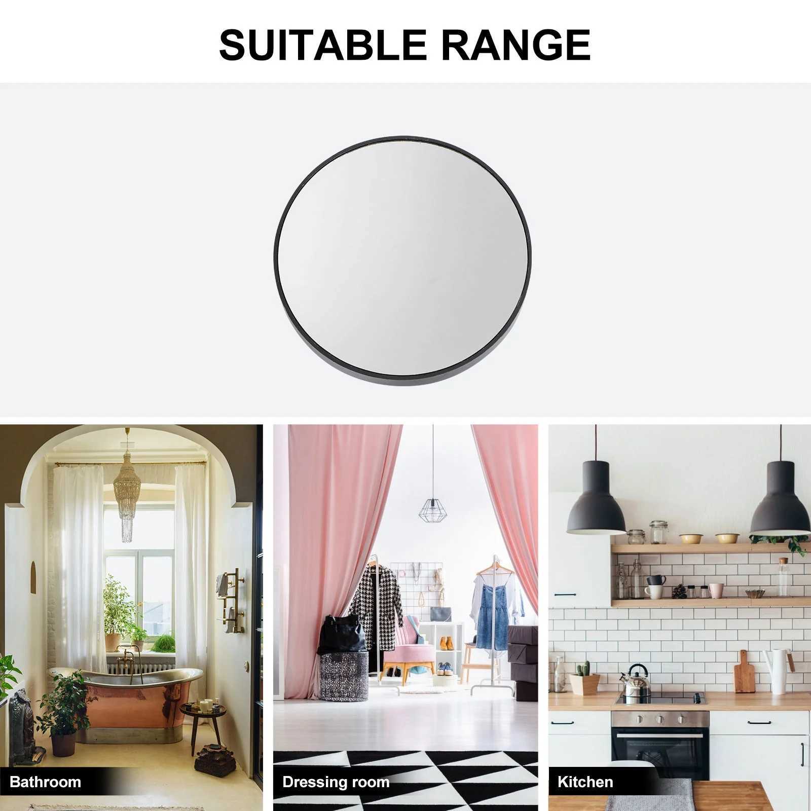 3.5-inch 30x 15x makeup mirror with lamp cup handheld dressing table cosmetic temptation magnifying glass household suction cup travel W240813