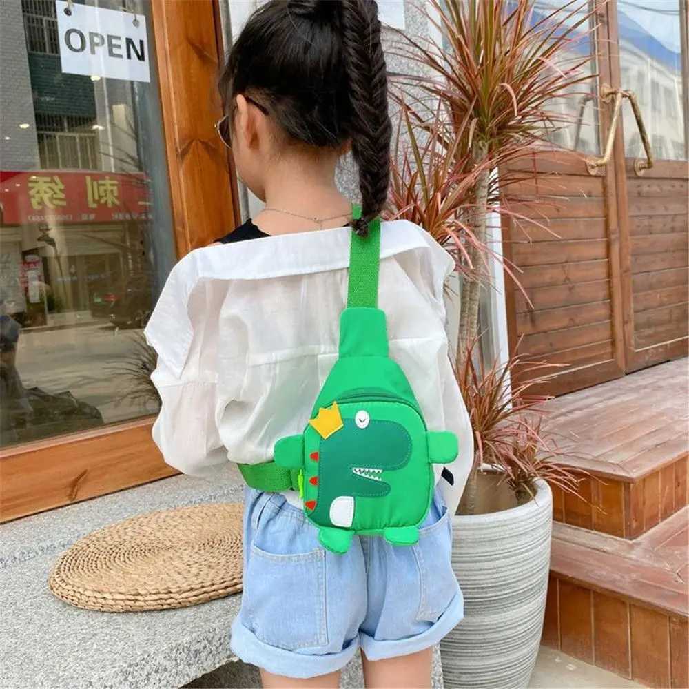 Cute Dinosaur Childrens Backpack Girl Boy Strap Bag Childrens Waist Bag Childrens Waist Bag Travel Shoulder Bag Childrens Preschool Childrens Backpack