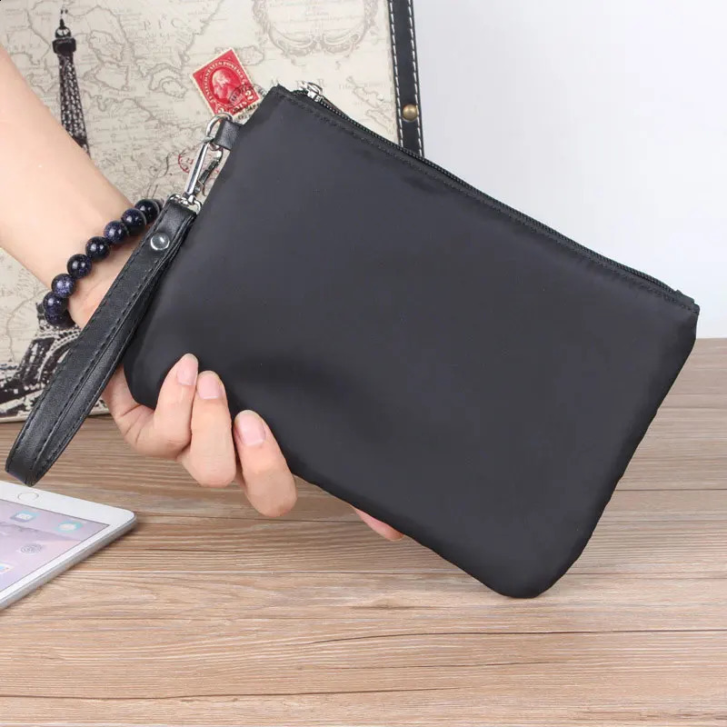 Mens Fashion Handbag Large Capacity Casual Wrist Bag Can Hold Phone Keyholder Bag 240812