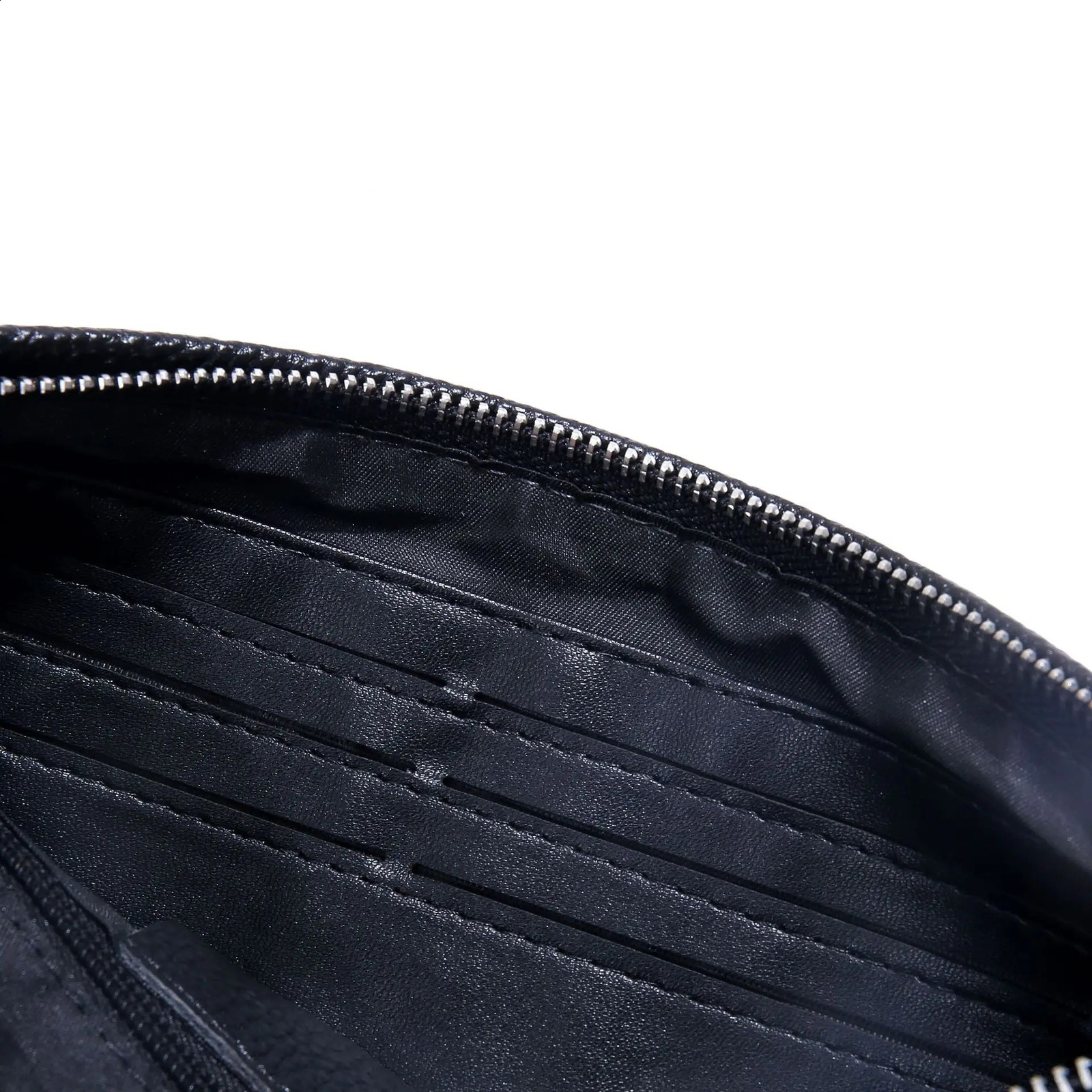 Genuine leather mens clutch bag fashionable handbag high-quality mobile wallet mobile envelope passport holder 240812
