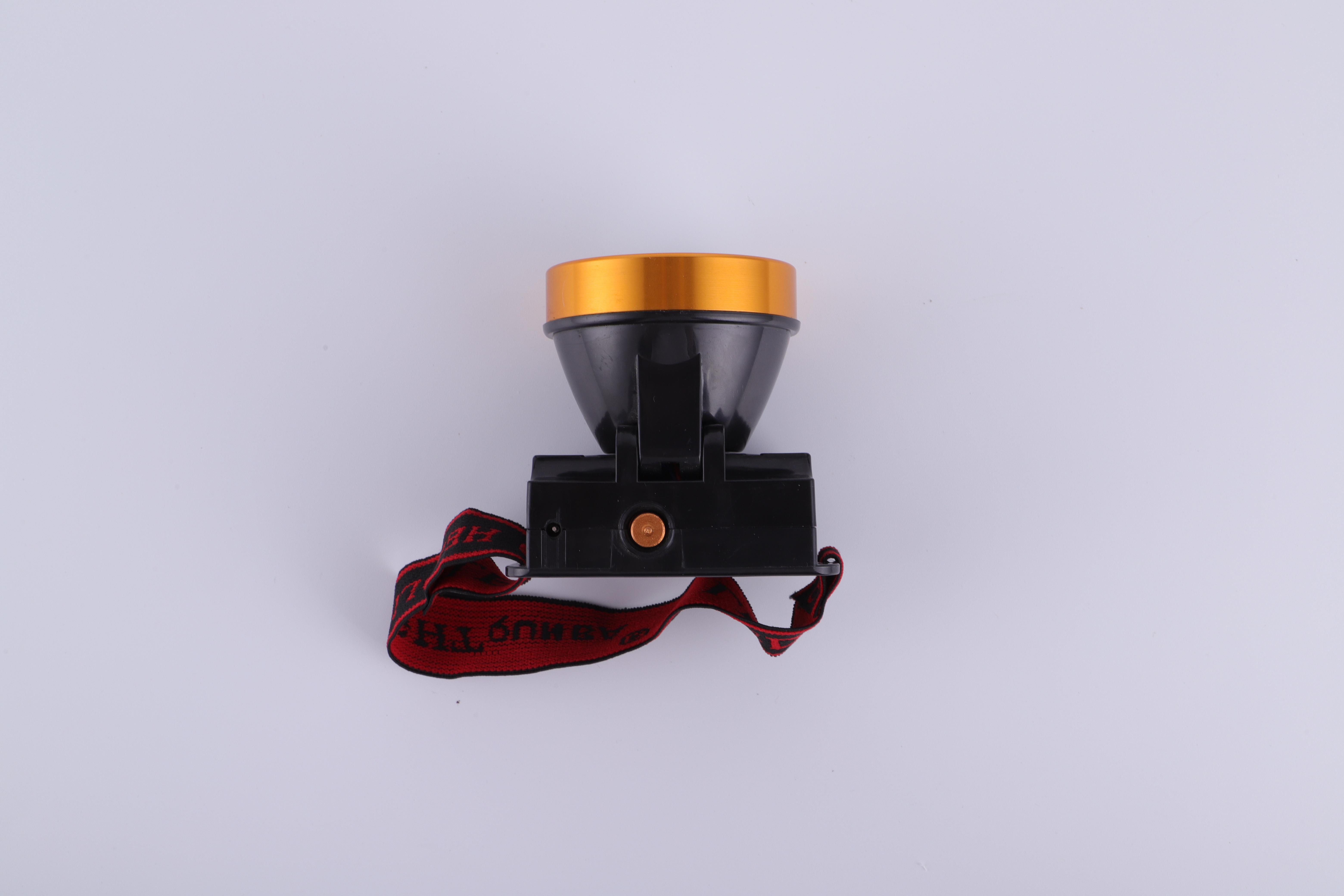 Strong light headlight outdoor camping spotlight night fishing lighting fixture portable flashlight with multi level adjustment