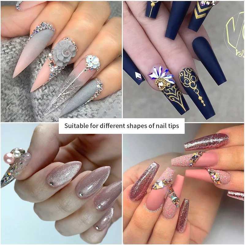 False Nail Glue Fast-Dry Adhesive Glue Acrylic False Tips Extension 3D Nail Art Rhinestone Decorations Nail Tips Adhesive ToolM240814