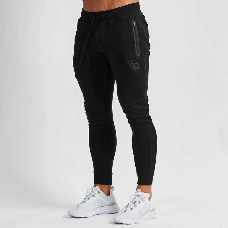 Joggers Sweatpants Men Sports Fitness Cotton Pants Fashion Mens Clothing Drawstring Casual Pants Gym Running Training TrousersXJ250303