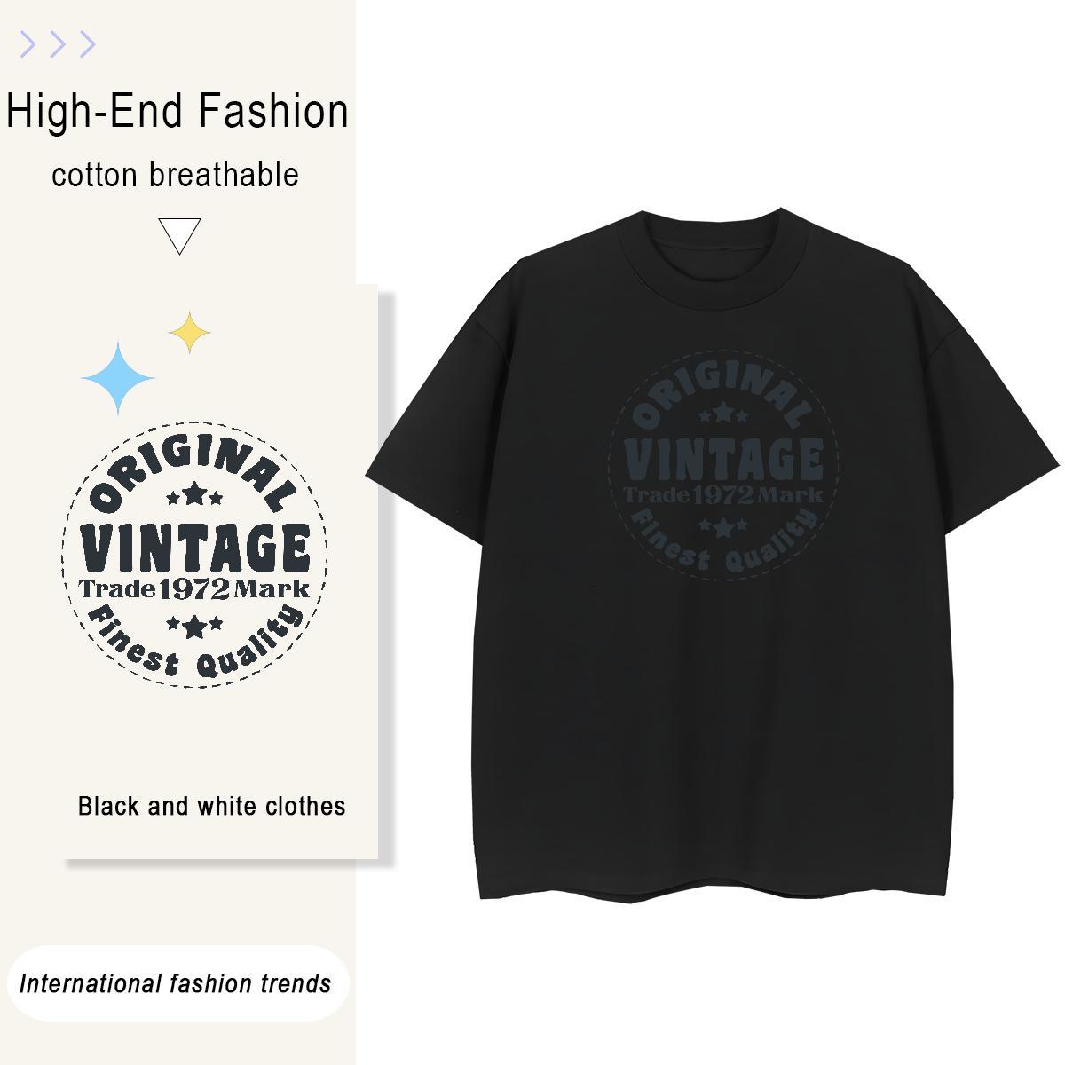 High Quality Men Tshirts Summer Casual 230g Cotton Plus Size Custom Pure Cotton letter T Shirts Men Fashion Wear