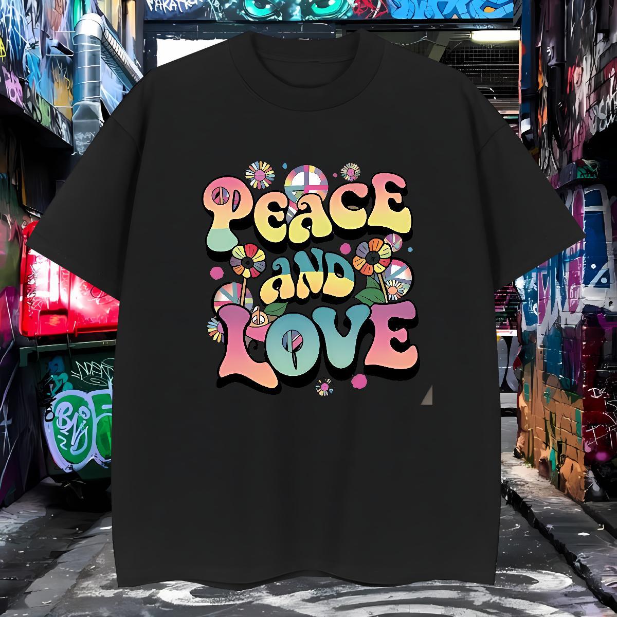 High Quality letter T-Shirts for Men Anime Printing Street Men Clothes T-Shirt 230g 100% Cotton Fashion Design O Neck Short Sleeves Custom Print Overs