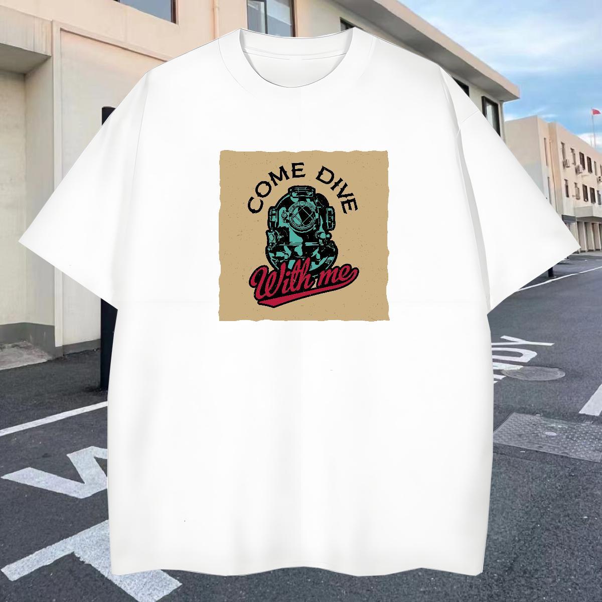 Cool Design Men Tshirts Street 100% Cotton 230g Custom Anime O Neck Short Sleeves camera Mens T Shirts 2024 Designer Top Tees