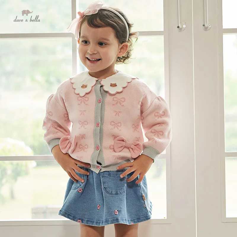 Dave Bella childrens autumn fashion casual cute cardigan top outdoor sports DB3235726 W240813
