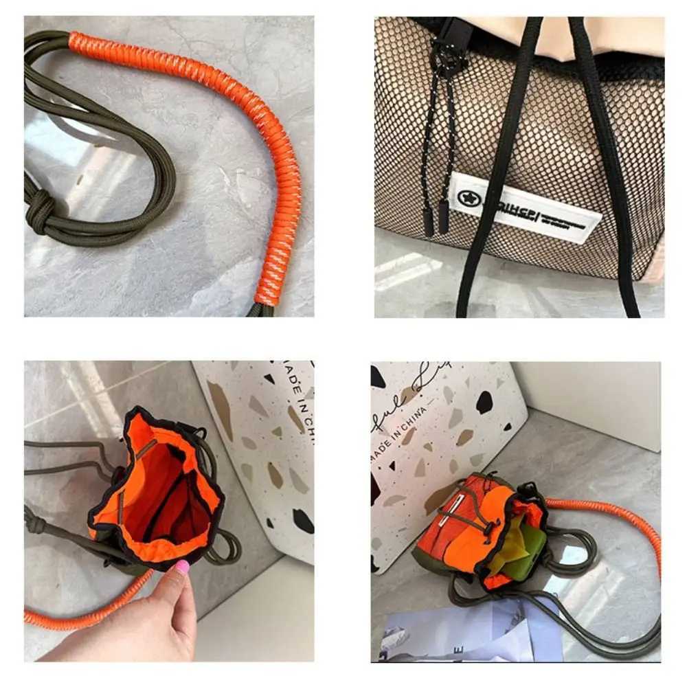 Japanese nylon messenger cross body bag handbag designer brand multifunctional childrens shoulder bag W240813