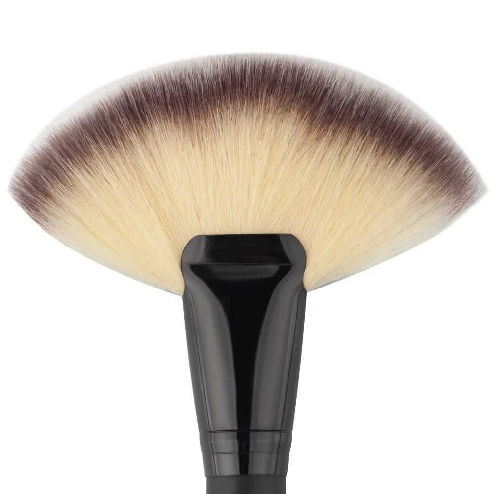 One soft makeup big fan brush foundation make-up powder blusher high brightness paint makeup brush Maquiagem W240814
