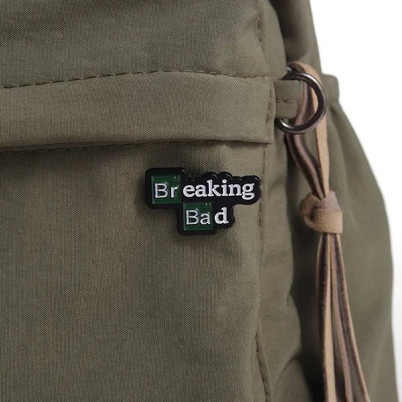 Breaking Bad Cute Collar Pin Cartoon Enamel Pin Used for Backpacks briefcases Badge Brooch Used for Clothing Accessories Fashion Gifts W240815