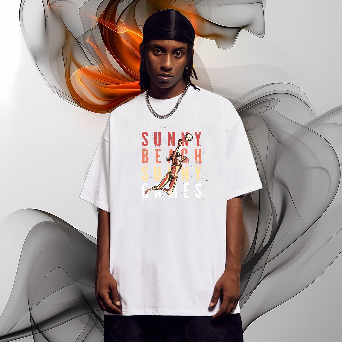 T-Shirts for Men 230g Pure Cotton portrait Sport O-Neck Short Sleeve DIY Anime Men Tops Tees 2024 New Comfortable Wear