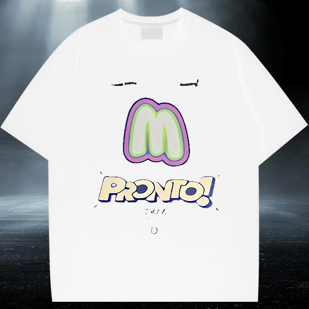 Loose Fit Tshirt for Man Woman Anime Printing Street 230g 100% Cotton Cartoon Printing L-4XL Breathable Short Sleeve letter Man T Shirts Classic Casua