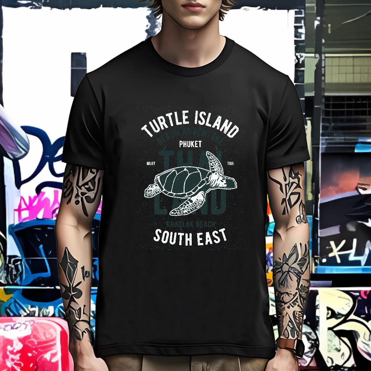Loose Fit Mens T Shirts Pure Cotton Summer Casual Cartoon Print 230g Pure Cotton Tshirts New Designer Top Tees