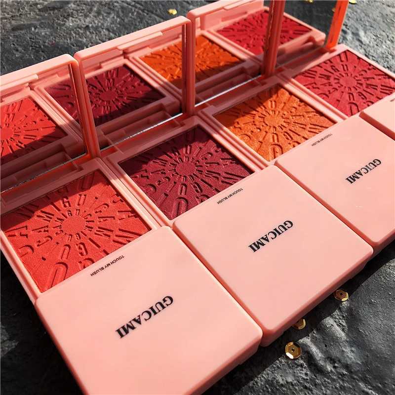Makeup Blush Palette Face Contour Cheek Blusher Shimmer Glitter Highlighter Bronzer Palette paleta de blush Powder Highlight Y240815