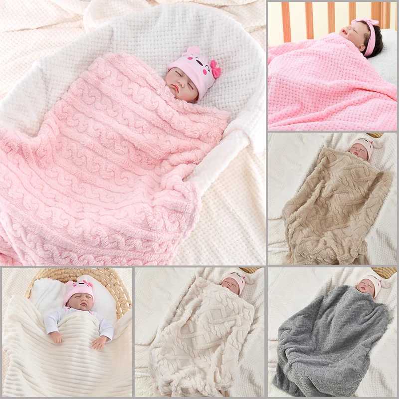 70X100cm Baby Muslin Baby Wrap Quick Drying Swaddle Blanket Cute Soft Baby Towel Wrap Stroller Blanket Y240815