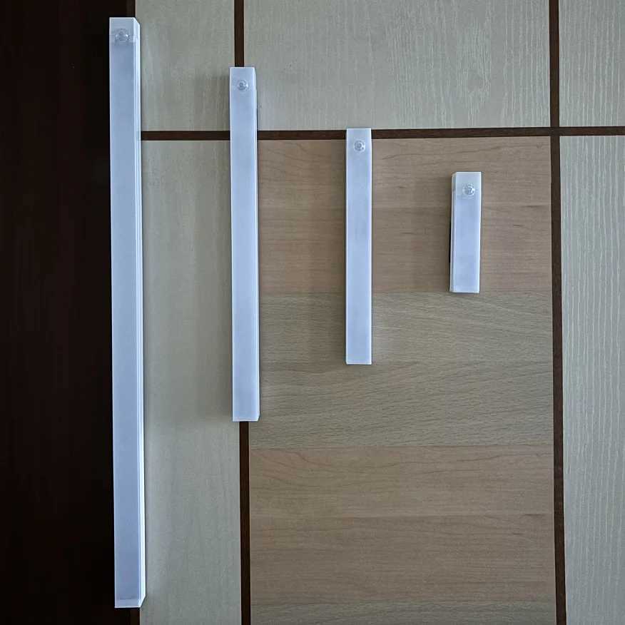 USB Rechargeable Motion Sensor LED Cabinet Light for Kitchen Bedroom Wardrobe Induction Wireless Night Lamp for Corridor Stairs Y240814