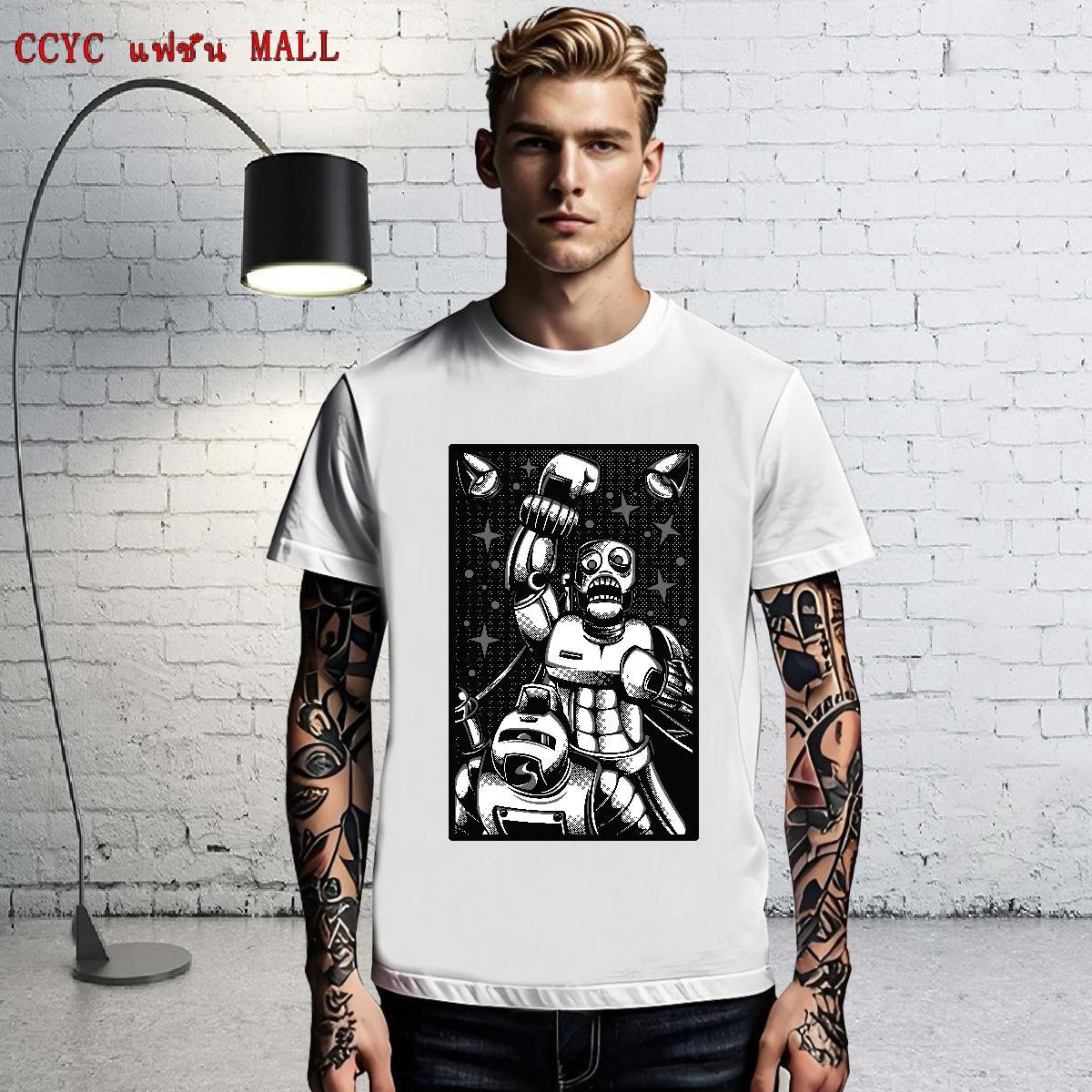 Cool Design Couples T Shirts Hip Hop 230g 100% Cotton Custom Print Oversized Crew Neck Breathable ET T-Shirts 2024 DIY Clothings