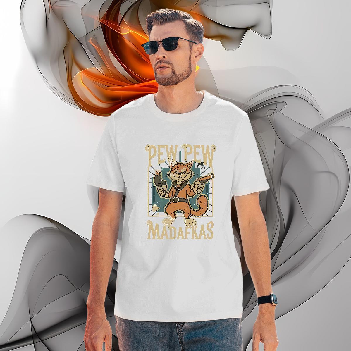 TOP Quality Men T Shirts squirrel Breathable Short Sleeve Home Outdoor Oversized 230g Cotton Men Tees Designer Tops Shirt