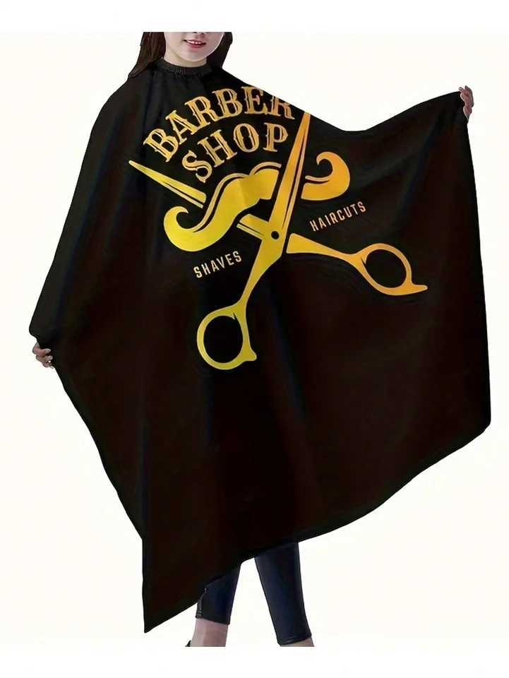 Barber Clothing Salon Apron Hairstyle Cape Town Anti static Barber Coat Barber Professional Accessories Tools W240814