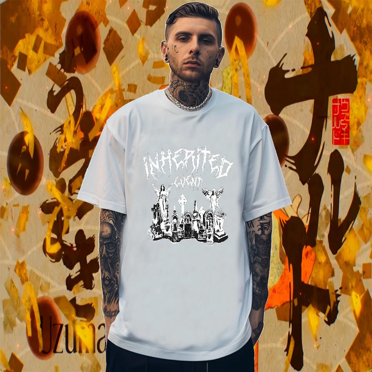 Designer Men Clothes T-Shirt Casual Beach 230g Cotton Custom Big Size Breathable Short Sleeve letter T Shirt For Man Wholesale Wear