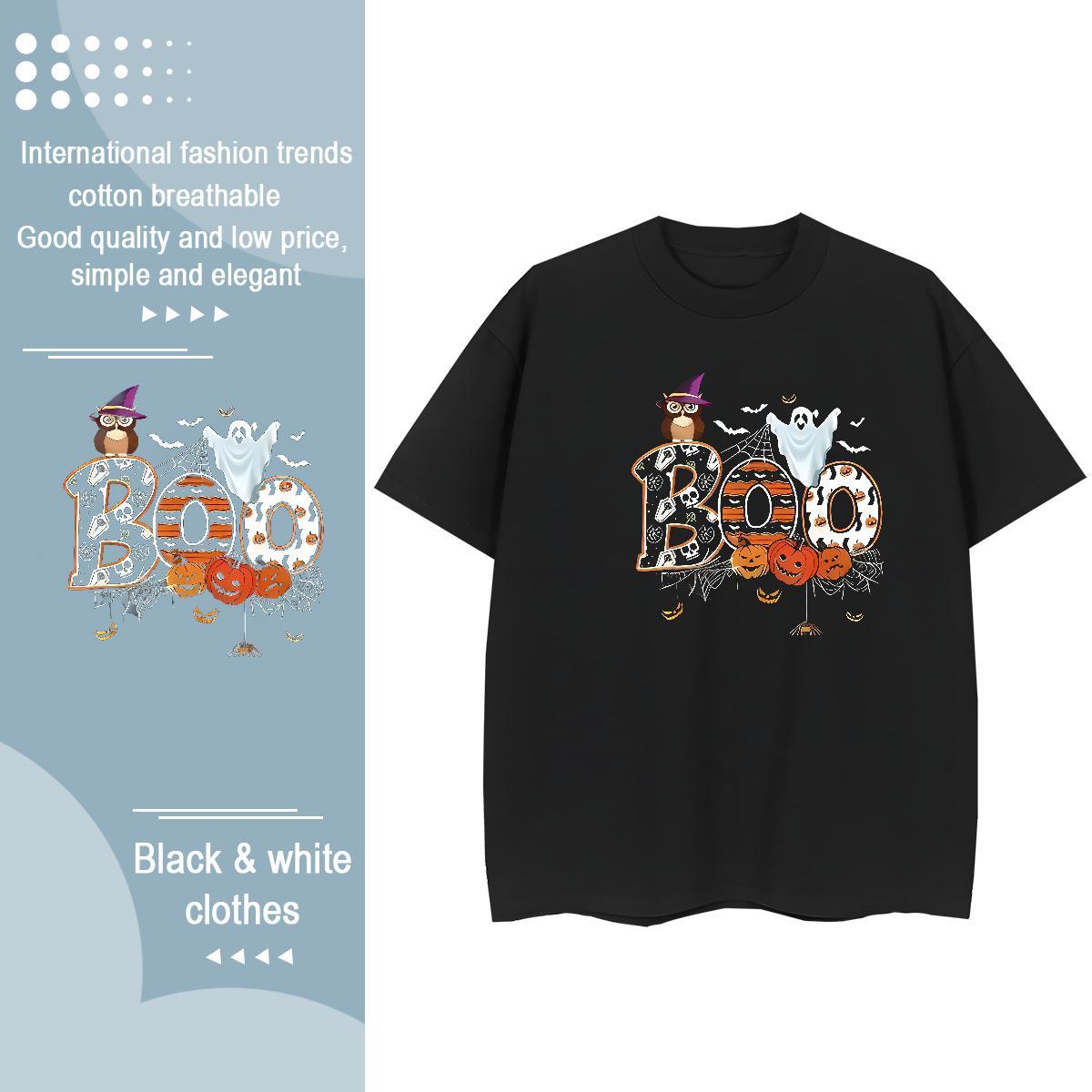 Designer T Shirts Men pumpkin Pure Cotton Street wear Hip Hop Custom Printed 100% Cotton 230g Mens Tshirts Classic Tees
